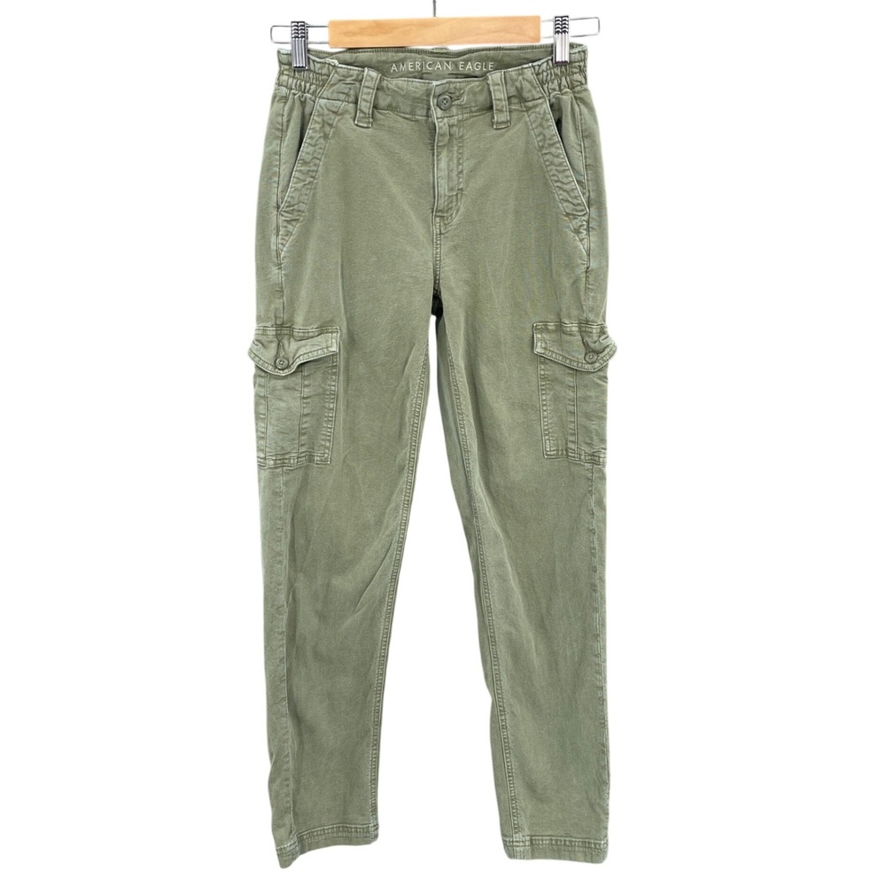 American Eagle Outfitters Green Cargo Pants